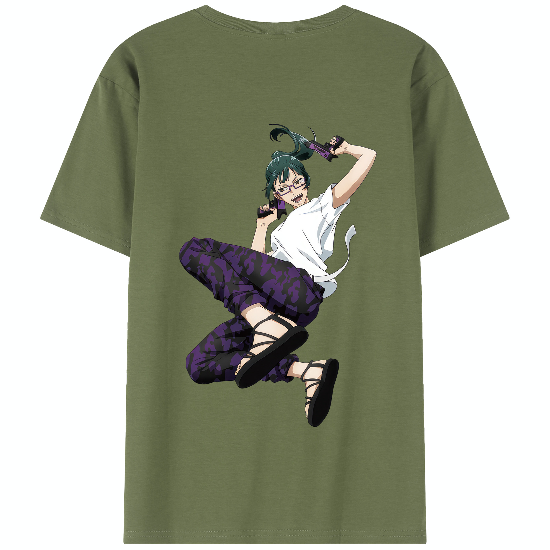（画像用） 呪術廻戦 Jujutsu Kaisen 綿100％半袖Tシャツ（背面プリント）